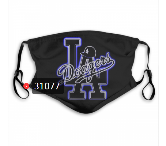 2020 Los Angeles Dodgers Dust mask with filter 5